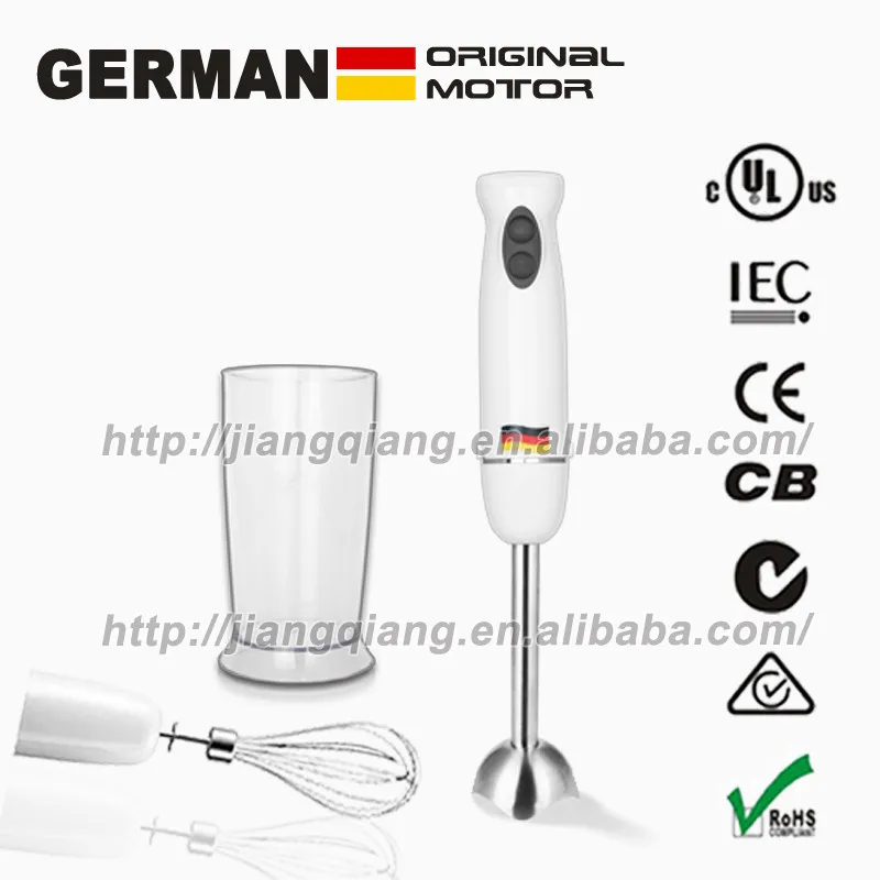 

GERMAN Original Motor Technology 700-watt Smart Stick mini immersion Hand Food Mixers , MQ/505 White kitchen mixer