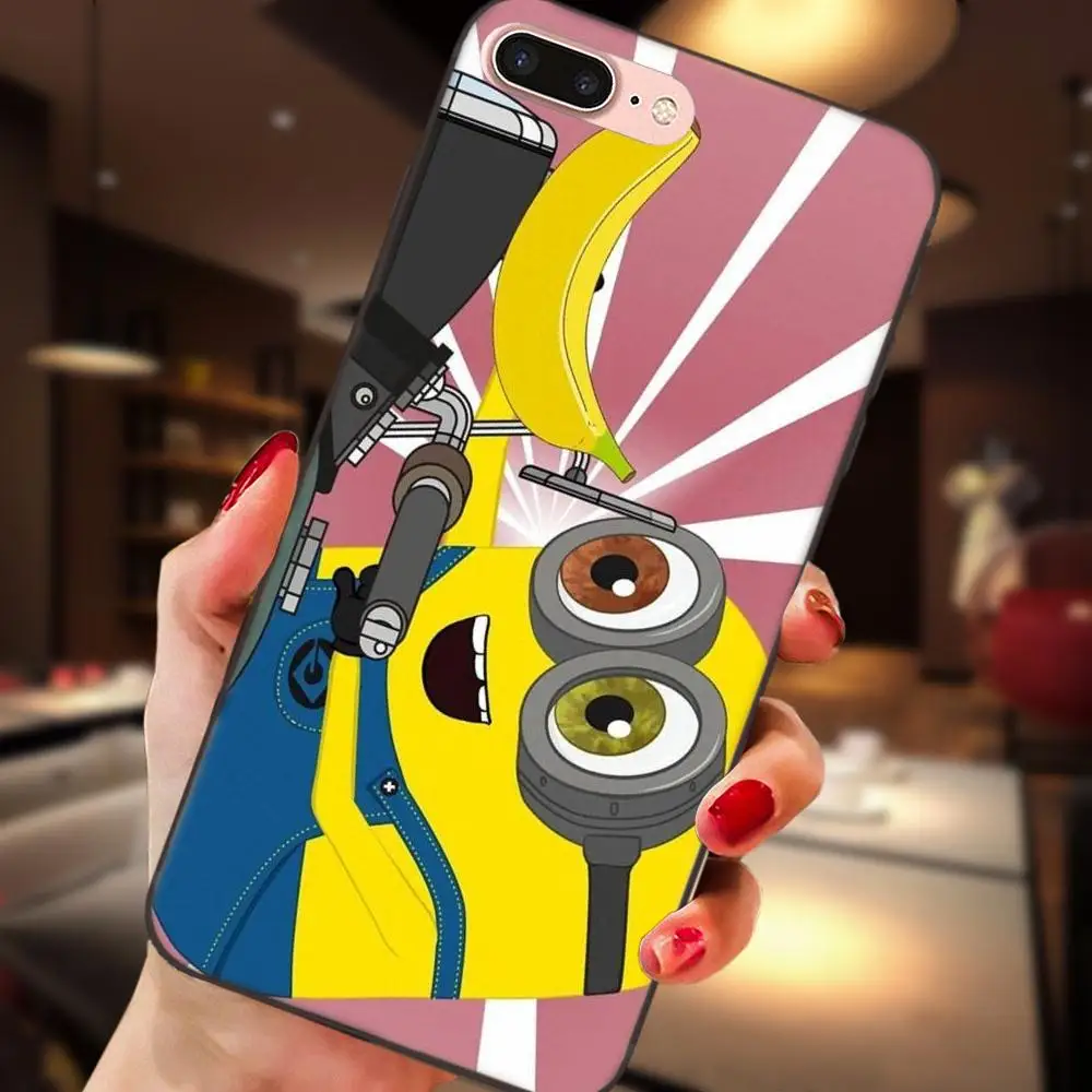 Мотоцикл Миньоны для huawei Честь mate Note 6s 8 9 10 20 Lite Play Pro P smart Coque чехол телефона черный