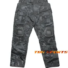 TMC 2133 военные штаны с Kryptek Typhon Camo& наколенники штаны+(SKU12050214