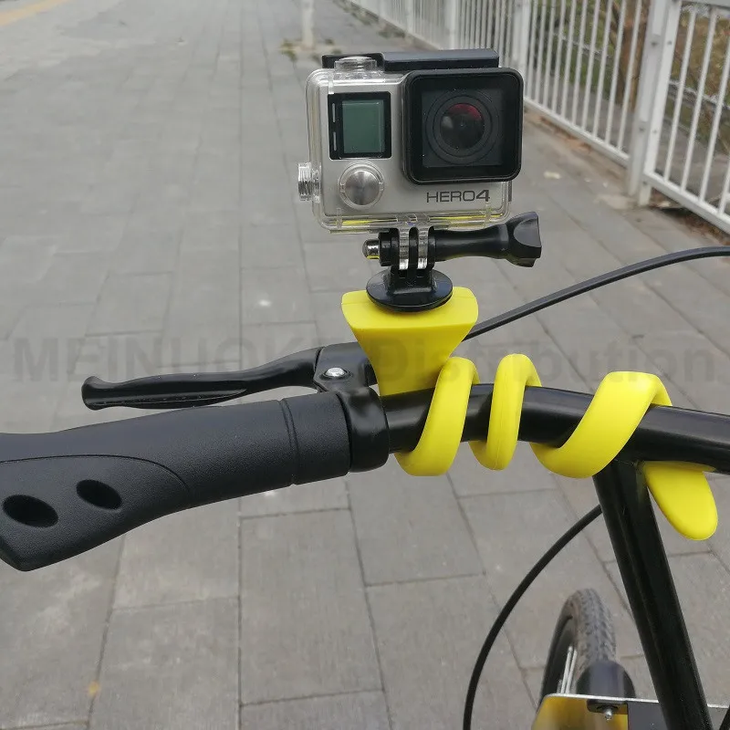 

Flexible Octopus Mini Camera Tripod Mount Selfie Stick for Gopro Hero5 4 3+ Session Xiao Mi Yi SJCAM for iPhone7 6s Smartphone