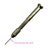 WREOW Micro Aluminum Hand Drill Drilling Chuck Twist Drill Bit Repair Hand Tool Woodworking Manual Drilling Hole Rotary Tools ► Photo 3/6