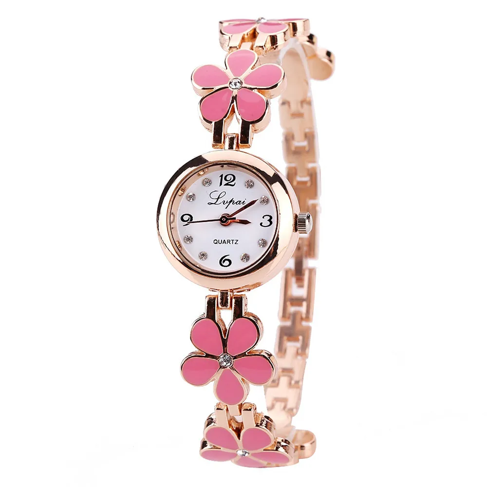 LVPAI Vente chaude De Mode De Lux Femmes Montres Femmes браслет Montre часы и# D - Цвет: B