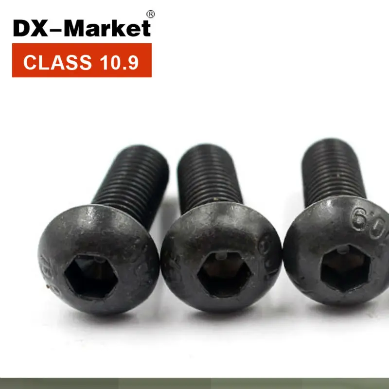 

m8 button head cap screw class10.9 round head socket cap screw , High quality Fitness equipment bolt 10mm-100mm ,A002