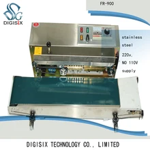 FR-900 Конвейерный запайщик/машина запечатывания пленки+ нержавеющая сталь