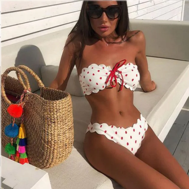 Best Offers Bikini Push Up Swimsuit Women Swimwear Polka Dot Printing Swiming Suit Bikinis 2019 Mujer Beach Wear Women Bathing Suit Swimsuit Best Offers Bikini Push Up Swimsuit Women Swimwear Polka Dot Printing Swiming Suit Bikinis 2019 Mujer Beach Wear Women Bathing Suit Swimsuit