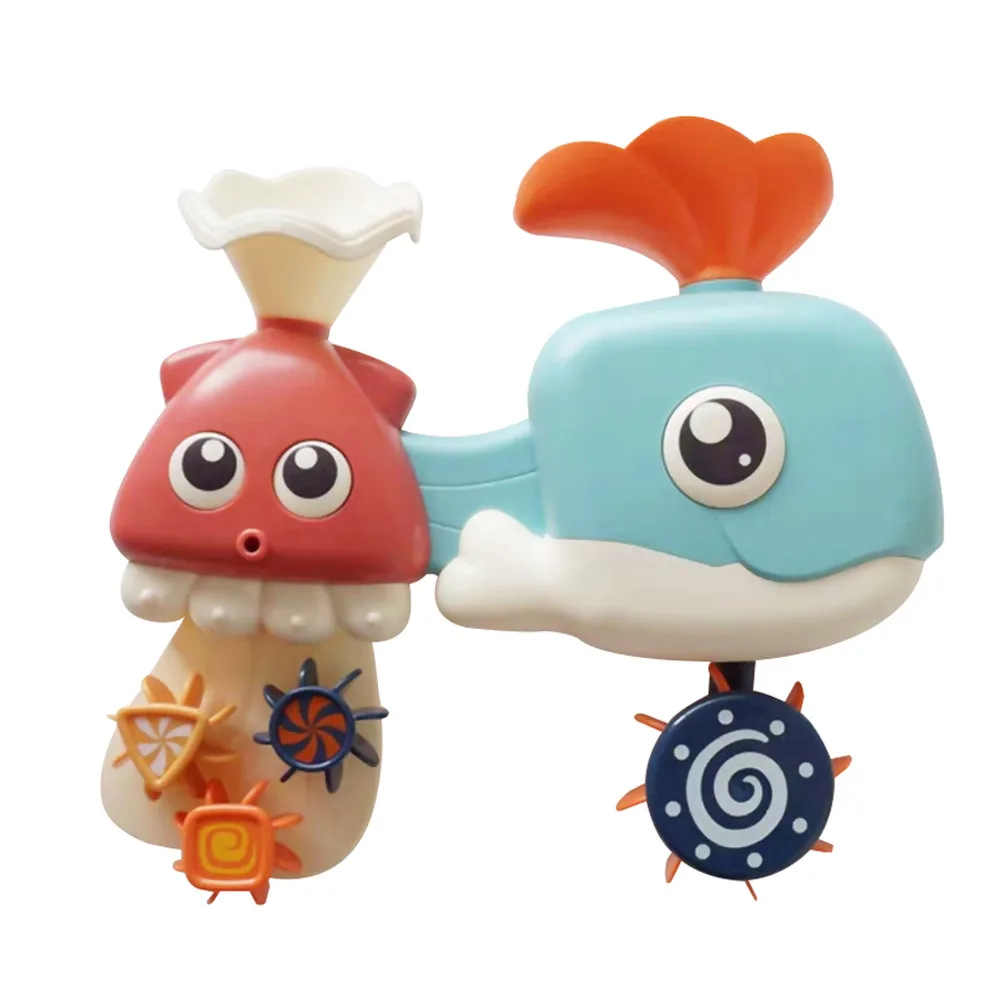 Baby Kids Bath Toys Whale Waterwheel Shower Spray Water Bathtub Bathroom Toy Children's products good-looking Bath toys product Baby Kids Bath Toys Whale Waterwheel Shower Spray Water Bathtub Bathroom Toy Children's products good-looking Bath toys product
