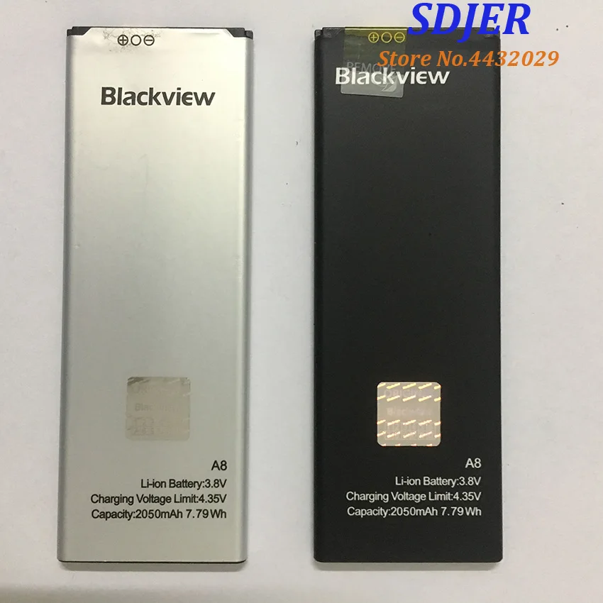 100% Новый Сменный аккумулятор Blackview A8 2050 мАч литий ионный Резервный для смартфона
