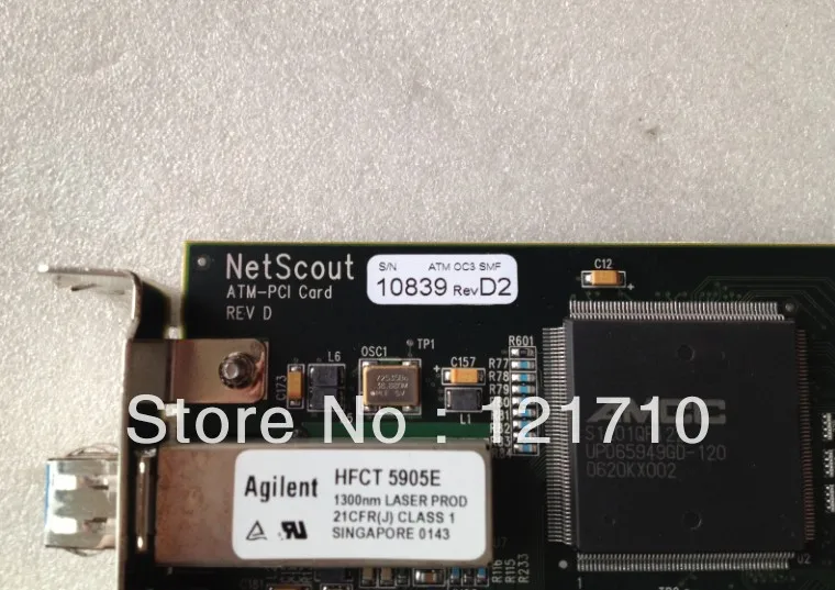 Промышленное оборудование доска NetScout ATM-PCI карты REV D2 10839