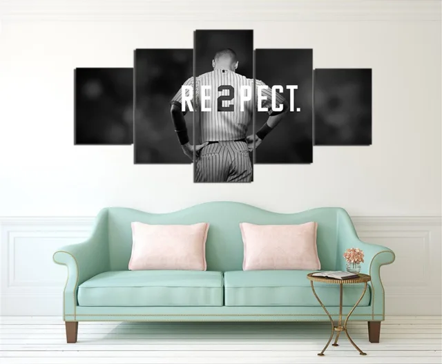 New York Yankees Canvas Painting Wall Art 5 Pieces Prints Home Decor New York Yankees Canvas Painting Wall Art 5 Pieces Prints Home Decor Picture Panels Poster For