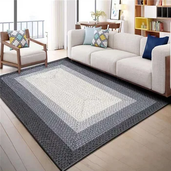 

High Quality Weaving Art Carpet For Living Room Bedroom Anti-slip Floor Mat Fashion Kitchen Carpet Area Rugs