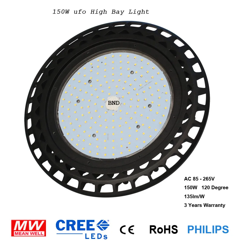 Лучшая заводская цена 135 Lmw/w Meanwell Lumi led s светодиодный IP65 Водонепроницаемый 150W 160W