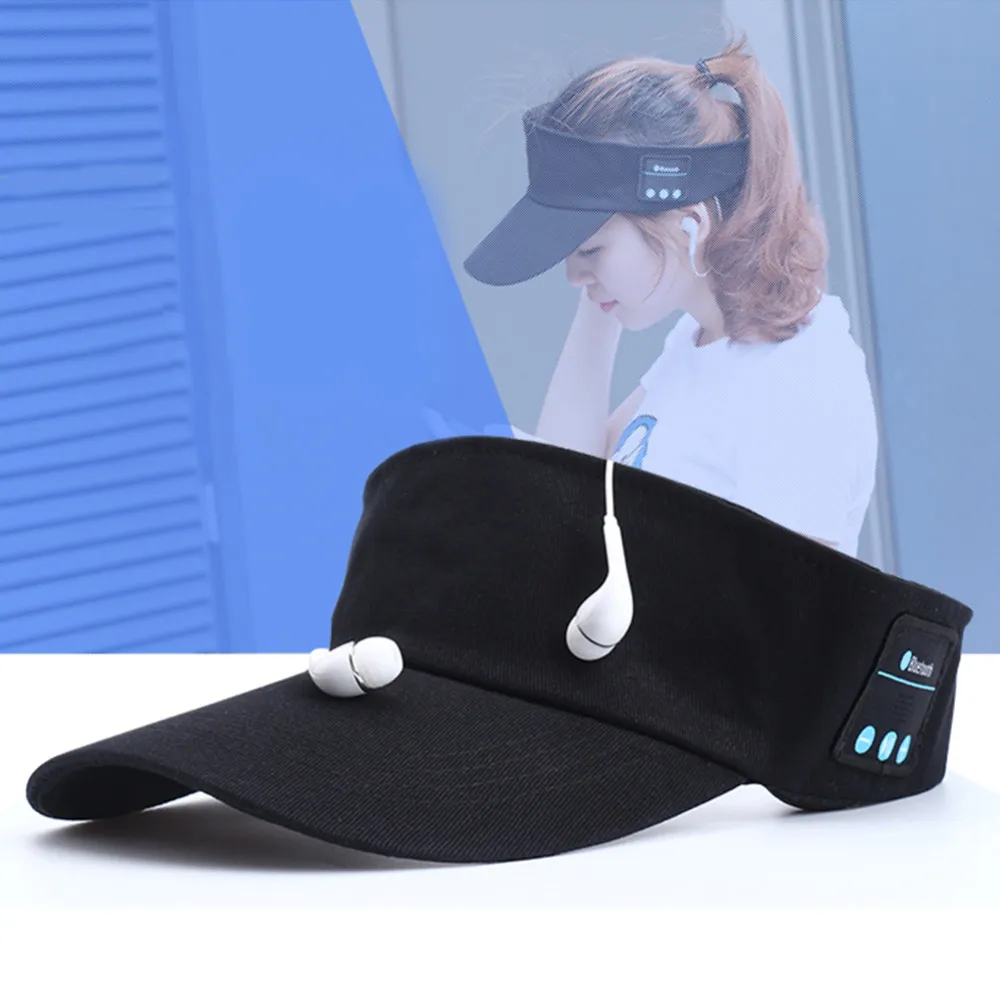 

Bluetooth Sports Baseball Caps Hat headphone Outdoor Wireless Smart Sun Hat Music Speaker Headphone Handsfree for Smart phone