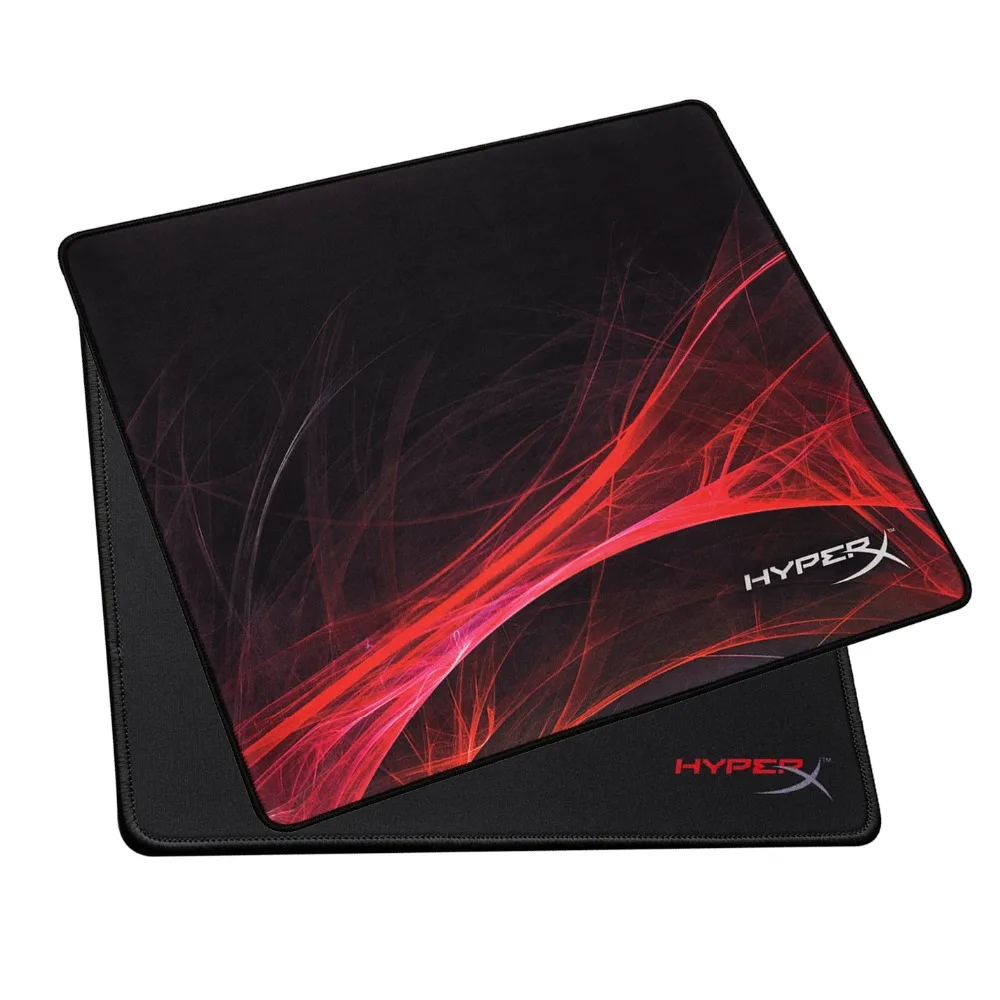 Игровой коврик для мыши HyperX FURY S Pro имеет гладкую прошитую поверхность с