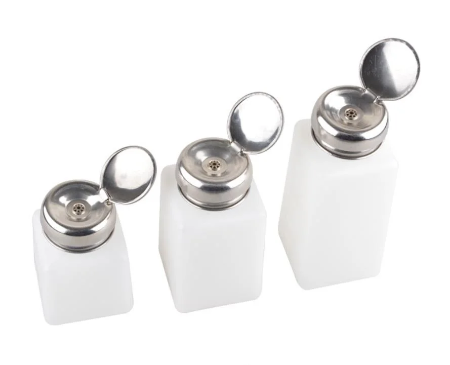 

Alcohol Automatic Dispensing Bottle Plastic,100ml 200ml 250ml fiber cleaning Alcohol