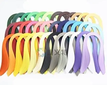 

36 PCS 3 MM Width * 54CM Length Quality Solid Color DIY Paper Strip Quilling Paper Handmade Paper Crafts for Scrapbooking