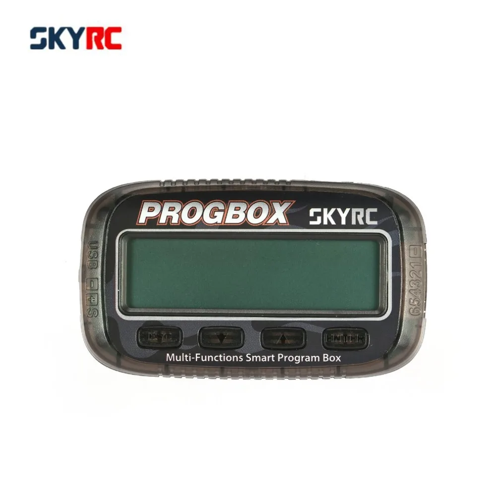 

SK-300046 PROGBOX Six-in-one Multi-Functions Smart Program Box for RC ESC Lipo Better Servo Motor Test Hobby