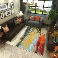 Европейские абстрактные изысканные ковры для гостиной, дома, спальни, ковры, Диванный кофейный столик, коврик для пола, кабинет, мягкий ковер