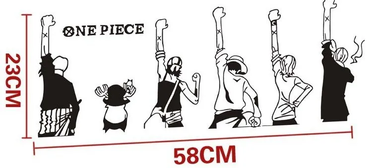 Free Shipping Cruze Car Styling Cartoon Car Sticker One Piece Hands Up Back For Lada Car Full Body Door Stickes Car Accessories Aliexpress Automobiles Motorcycles