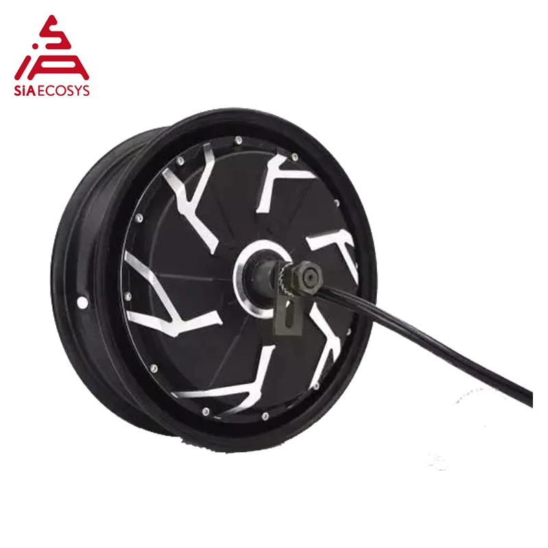 US $564.00 Powerful QS Motor 12inch 10KW 260 Brushless DC Bike Scooter Wheel Hub Motor