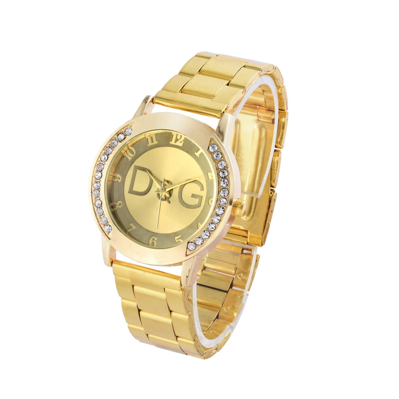 New Famous Brand Quartz Watch Women Sports Gold Stainless Steel Watches Relogio Feminino Clock Casual Wristwatches Hot Sale |