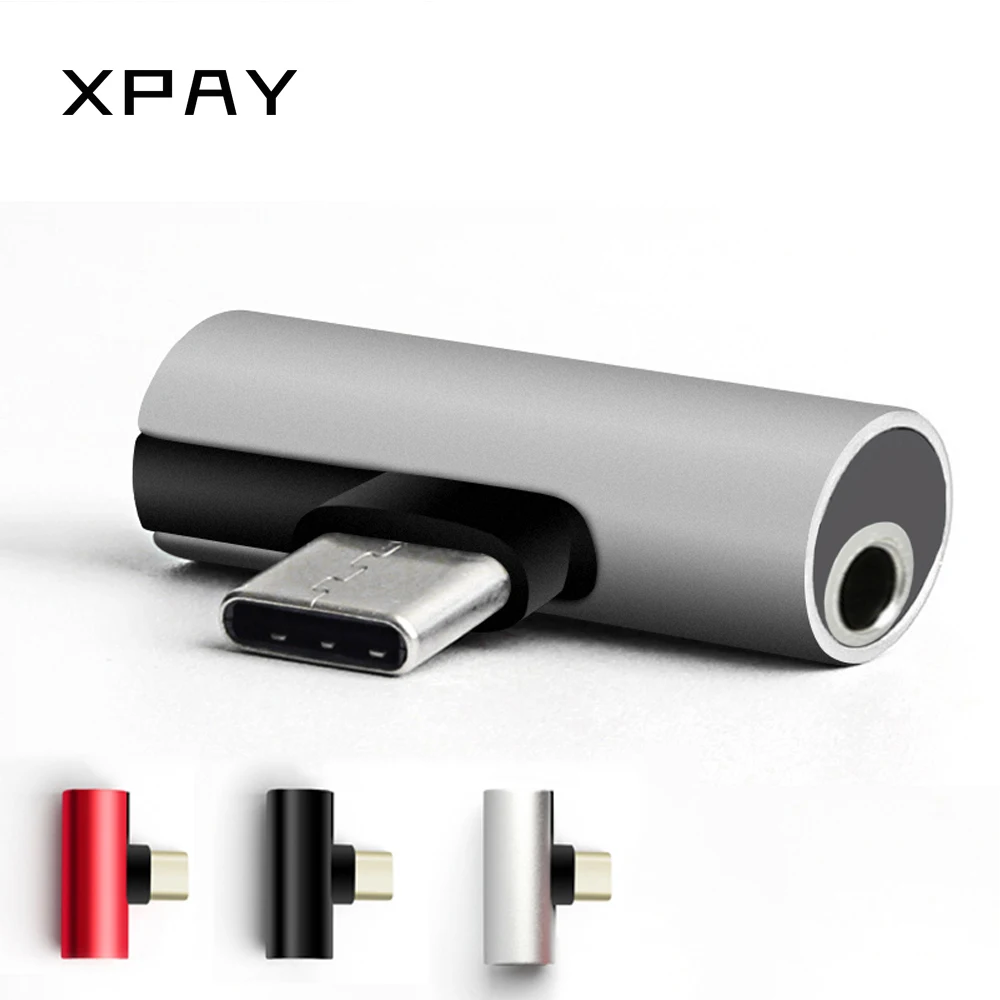 

3.5MM Type C To Adapter Mobile Phone Earphone Audio Adpater For Xiaomi For Android USB-C Headphones Splitter Converter Adapters