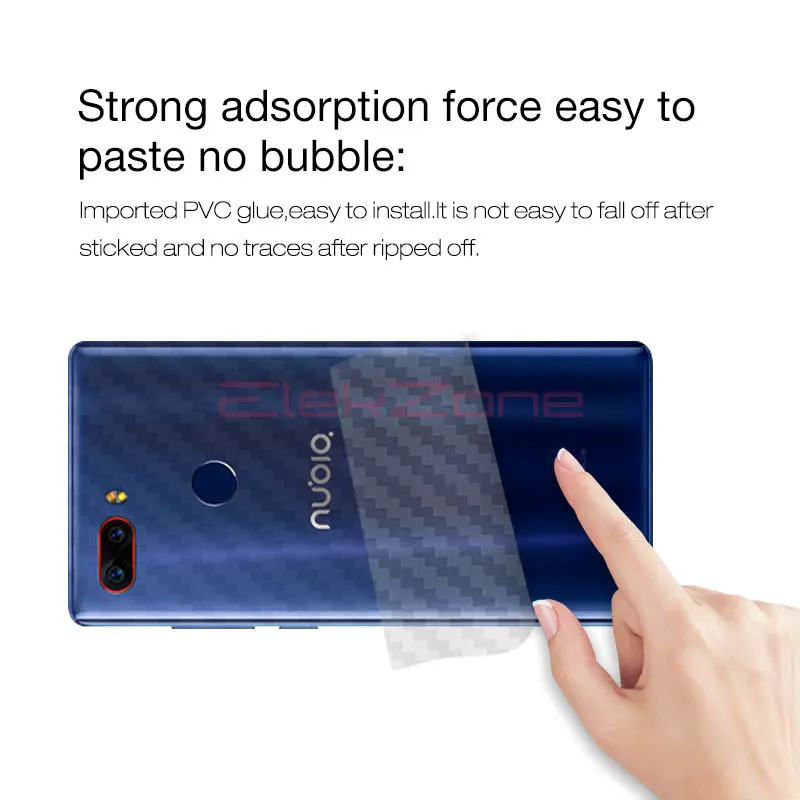 5 шт./лот для ZTE Nubia Z17 Z11 Z18 s mini miniS MAX V18 задняя крышка защитная пленка 3D из