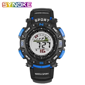 

SYNOKE Children Girs Watch Digital Boys Watches Kids Water-resistant Children's Watch High Quality Sports Strap