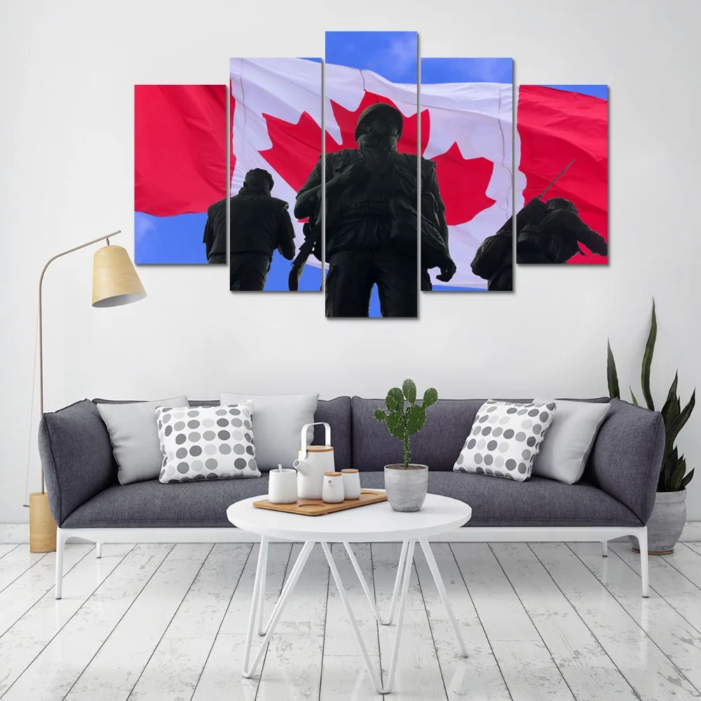 Canada flag Soldiers-2