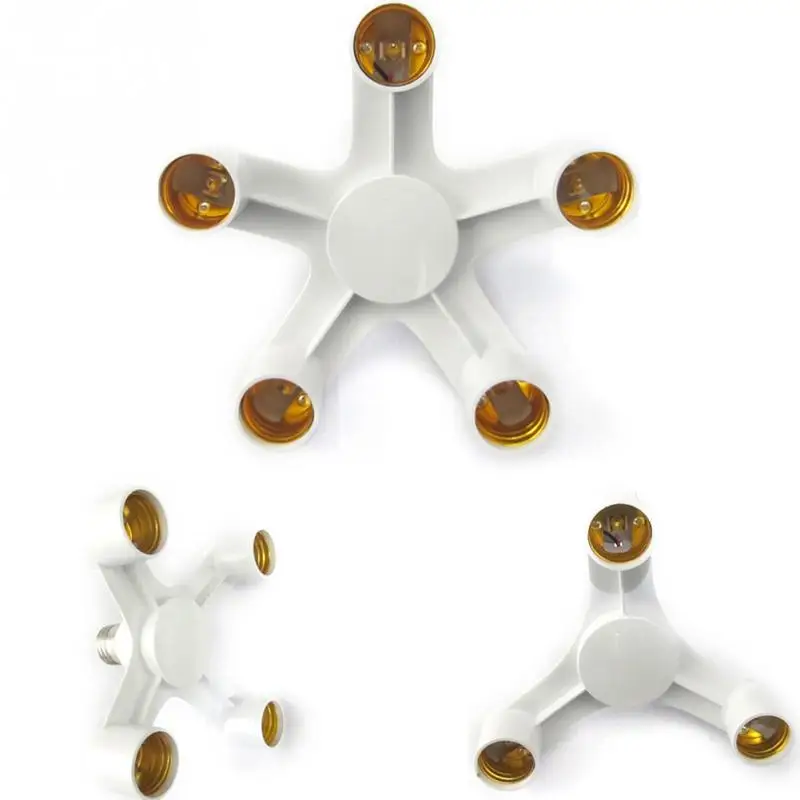 Lamp-Holder-Converters-Socket-E27-to-E27-Base-Sockets-Splitter-Studio-LED-Light-Adapter