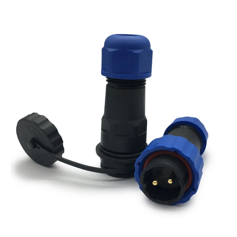 SP20 IP68 Cable Connector Plug & Socket Male Female 2/3/4/5/7/9/10/12/14 Pin Waterproof Connectors for Communication Equipment SP20 IP68 Cable Connector Plug & Socket Male Female 2/3/4/5/7/9/10/12/14 Pin Waterproof Connectors for Communication Equipment