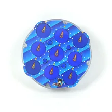 Lingao прозрачные синие часы Cubo Magico ABS Профессиональные Волшебные часы Intelligence gear Cube Toys 10,8*2 см