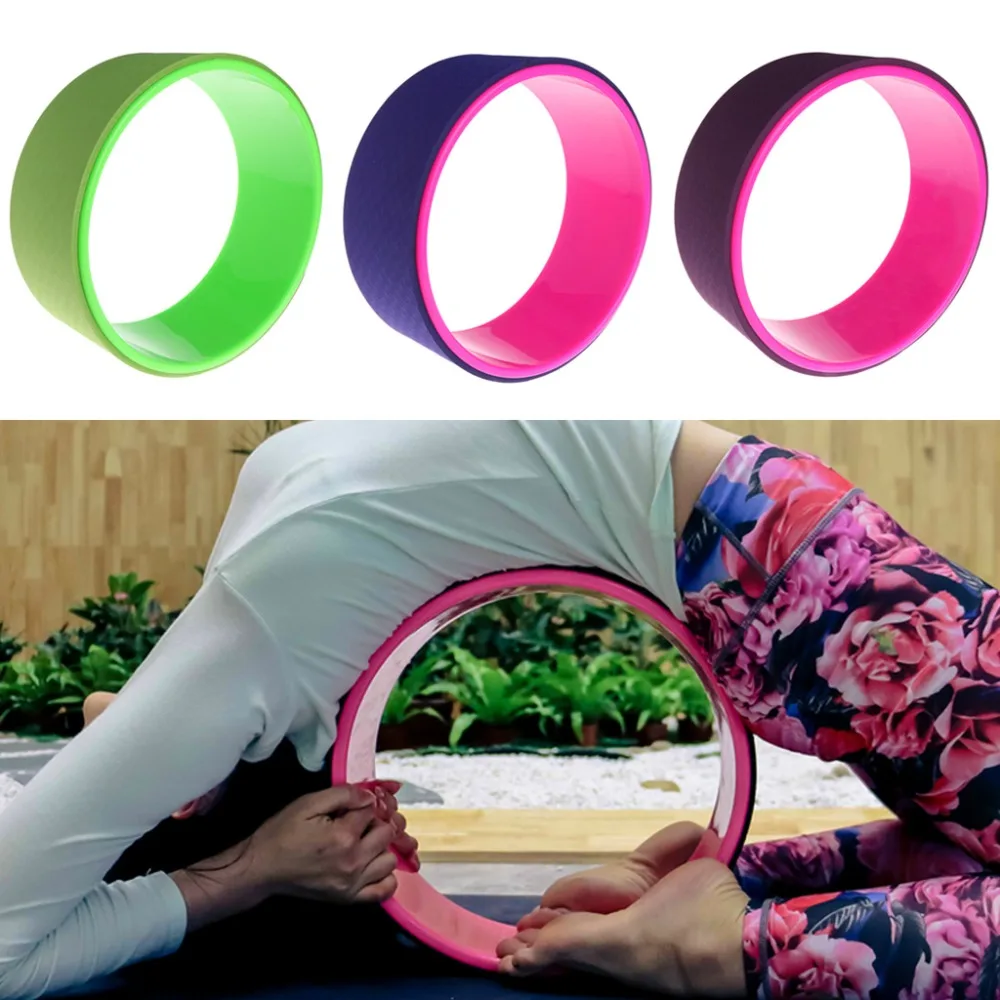 

Yoga Wheel TPE Pilates Fitness Magic Ring Training Body Building Home Equipment New