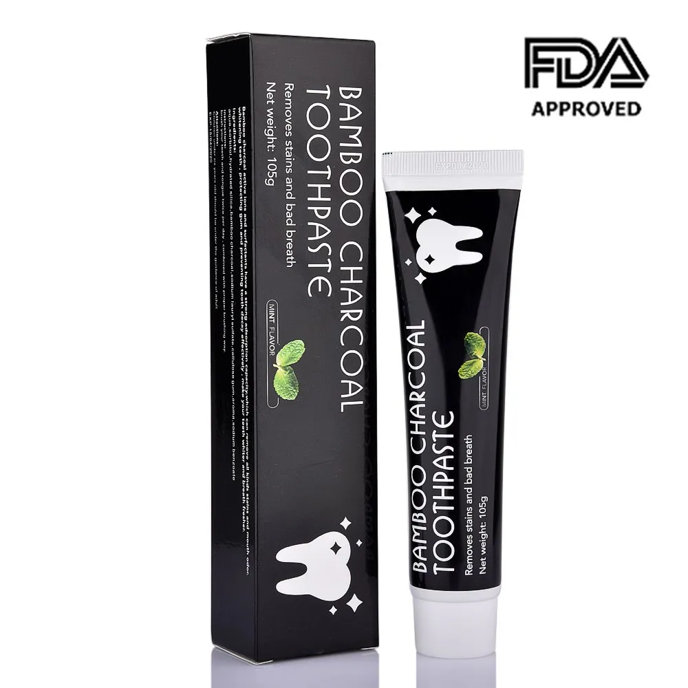 Teeth Whitening Toothpaste Natural Activated Charcoal Pasta Dental Tooth Paste Black Bamboo Toothpaste Oral Hygiene Care (1)_