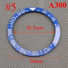 38 мм/40 мм синий керамический Fit GMT автоматический мужской БЕЗЕЛЬ для наручных часов