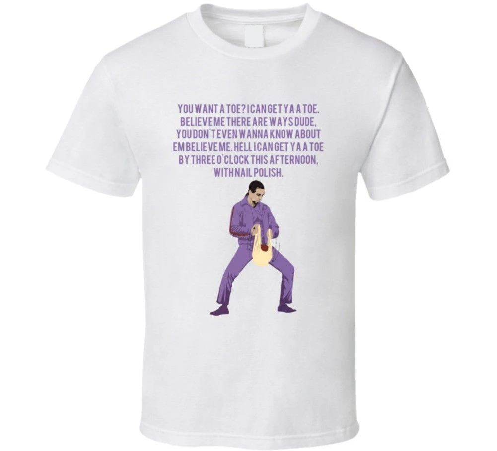 The Big Lebowski Jesus Quintana You Want A Toe Quote T Shirt Cool Casual Pride T Shirt Men Unisex Fashion Tshirt Free Shipping|T-Shirts| - Aliexpress