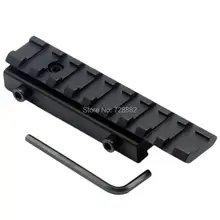 Тактический 11 мм ласточкин хвост 20 мм прицел с креплением Вивер продлить Крепление Пикатинни адаптер база Железнодорожный охоты область охвата