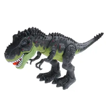 

Cool Electric Walking Dinosaur Toy Robot w/ Sound Light Moving Kids Gift #2