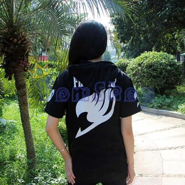 Fairy Tail Short Sleeve Hoodie-6