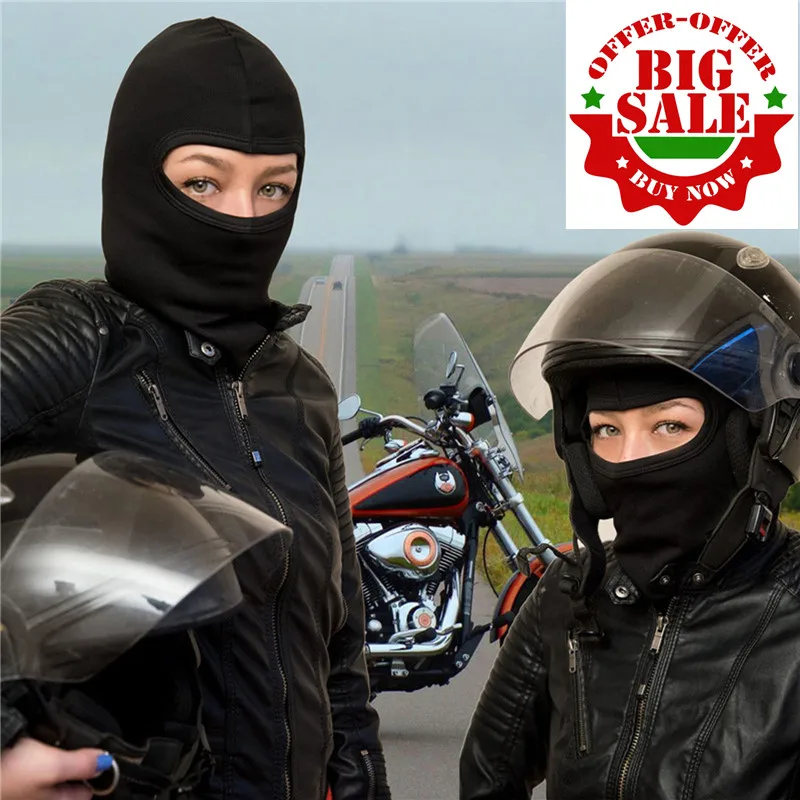 

On sale Factory price Black Motorcycle Protection Full Face Mask