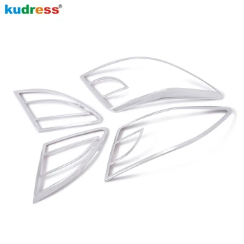 

For Mazda 6 2009-2012 ABS Chrome Auto Accessories RearLight Decoration Trims Rear tail light Lamp Cover trim protection shells