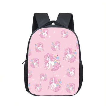 

12 Inch Kawaii Unicorn Rainbow Horse Backpack Boys Girls Chirldrens Schoolbags Kids Toddler Backpack Infantil Mochila