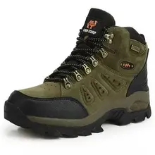 2016 Casual Shoes Men Breathable Outdoors With the Quality Mark Anti-Skid Boots Trekking Shoes High Quality 36-44