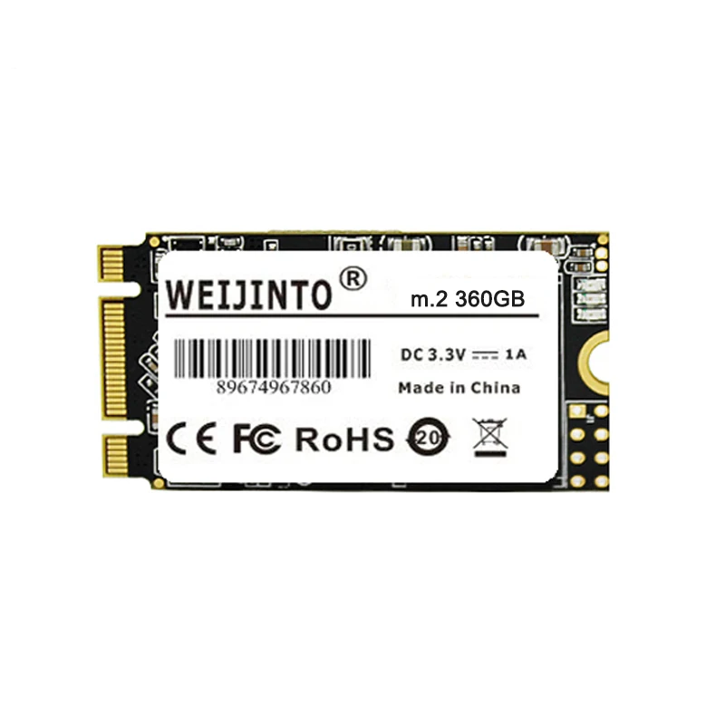 WEIJINTO NGFF m.2 SSD 2242 128 ГБ 256 512 120 ТБ HDD 240 мм Гб 64 360 гб M2 жесткий диск для ноутбука|Внутренние твердотельные