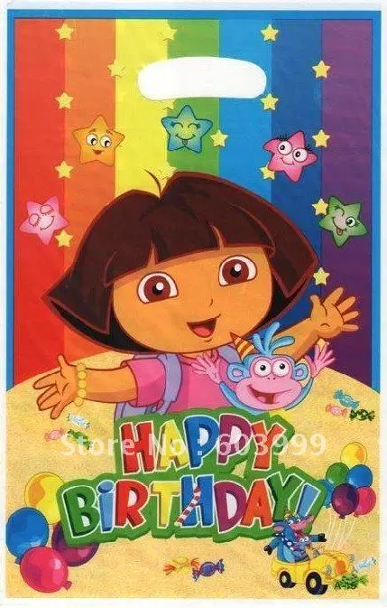 120 X Dora The Explorer Birthday Party Supply Favors Goody Loot 120 X Dora The Explorer Birthday Party Supply Favors Goody Loot Treat Sack Gifts Bags Bag Lolly Free Ship In From Home