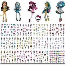 12 листов/партия, MT01-12 для ногтей, мультяшный череп, монстр, домашнее животное, искусство для ногтей, водная наклейка, наклейка для ногтей, высокое качество, тату для ногтей(12 видов конструкций в 1