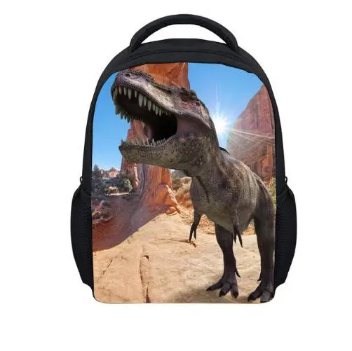  Small Children School Bags 3D Dinosaur Animal Print Kids Students Schoolbags Bolsas Infantil Kinder - 33053374437