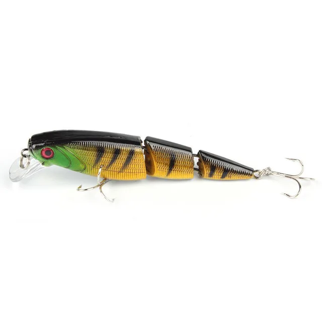 1PCS Jointed Fishing Lure 10.5CM 15G Floating Minnow Plastic Artificial Fishing Wobblers Tools 3 Sections Lure