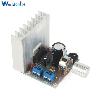 

TDA7377 Amplifier board 2.0 double track no noise Amplifier Module bookshelf speakers DC 12V power 35W+35W Dual-channel Board