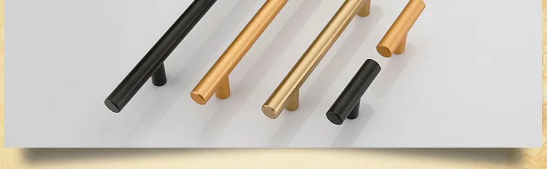 Европейские шкафы длинные минималистичные ручки ящика шкаф дверные ручки Оборудование для обустройства дома ручка