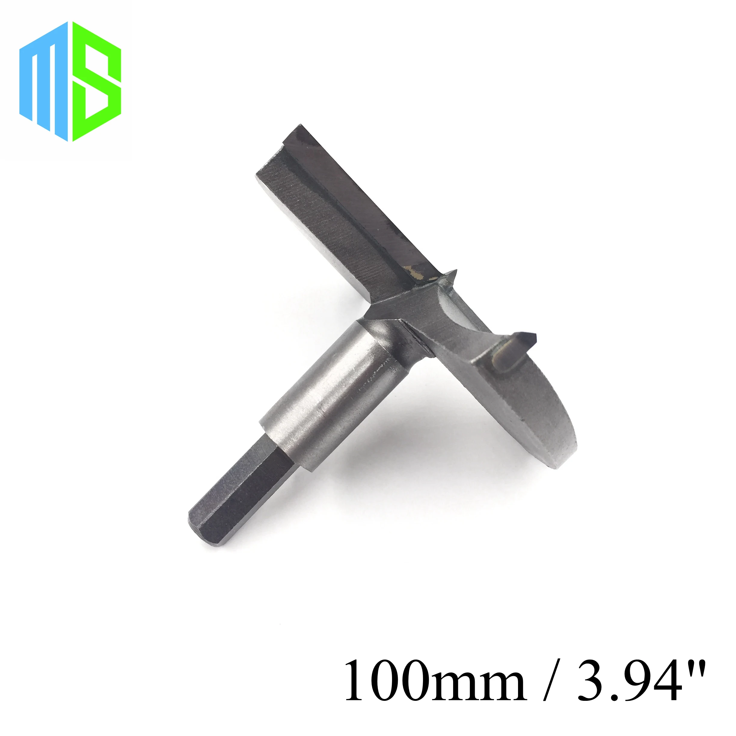 

1pc 100mm Forstner Auger Drill Bit Set Woodworking Tungsten Carbide Tips Hole Saw Wood Drilling For Hinge Window Power Tool